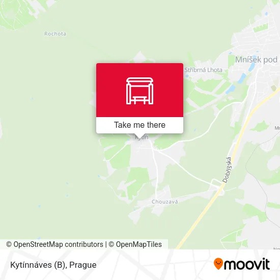 Карта Kytínnáves (B)