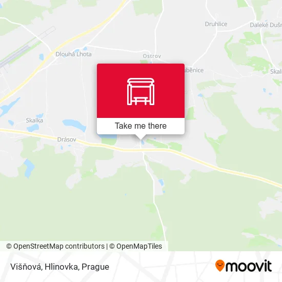 Карта Višňová, Hlinovka