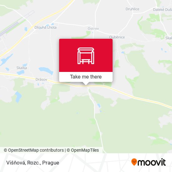 Карта Višňová, Rozc.