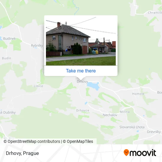 Карта Drhovy