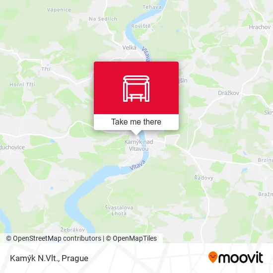 Карта Kamýk N.Vlt.