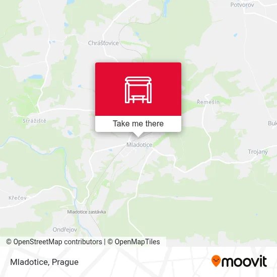 Mladotice map