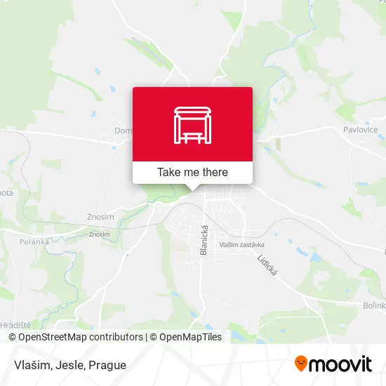 Карта Vlašim, Jesle