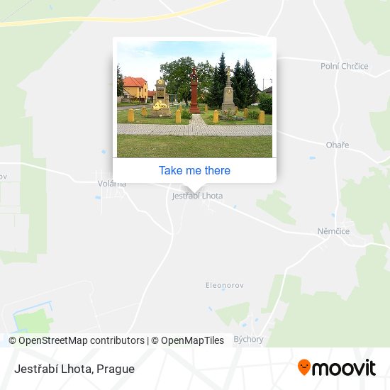 Jestřabí Lhota map
