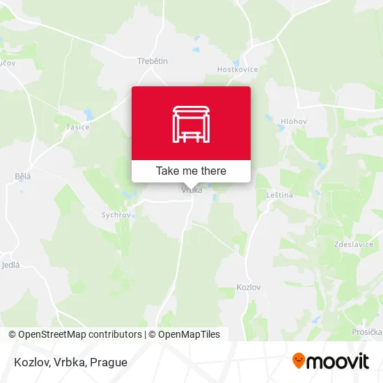 Карта Kozlov, Vrbka