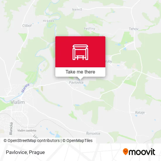 Карта Pavlovice