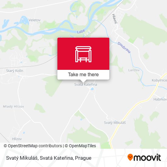 Svatý Mikuláš, Svatá Kateřina map