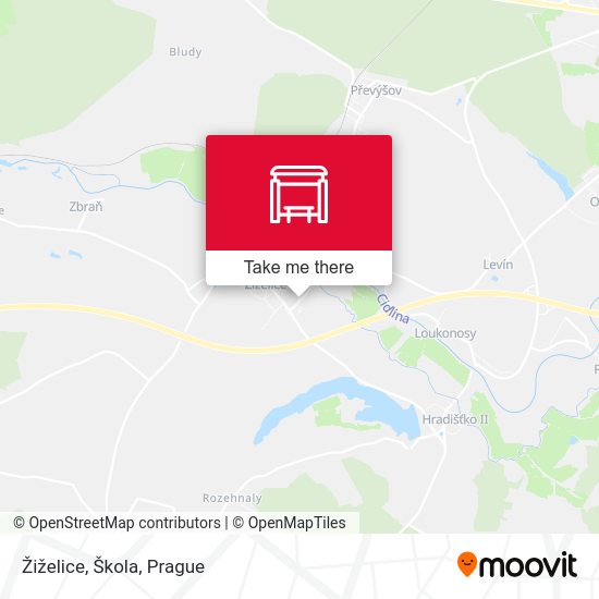 Žiželice, Škola map