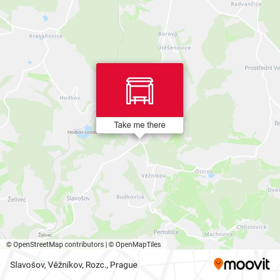 Slavošov, Věžníkov, Rozc. map