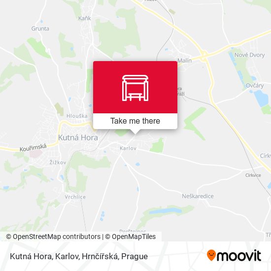 Kutná Hora, Karlov, Hrnčířská map