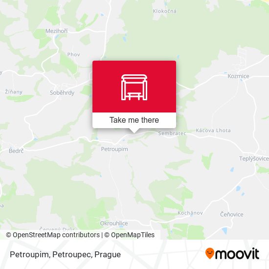 Карта Petroupim, Petroupec