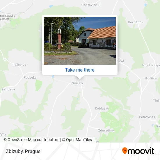 Карта Zbizuby