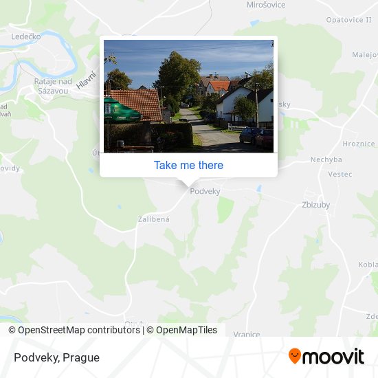 Карта Podveky