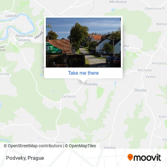 Карта Podveky