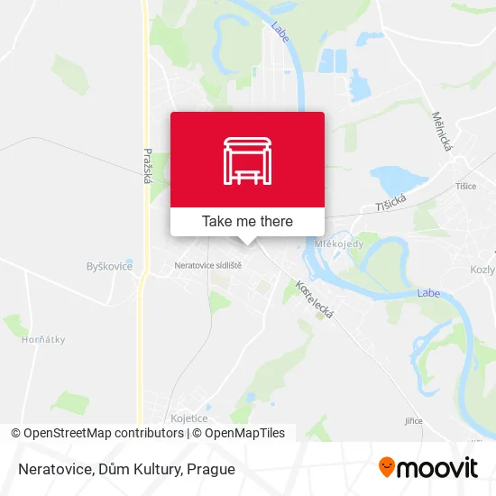 Карта Neratovice, Dům Kultury
