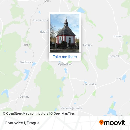 Opatovice I map