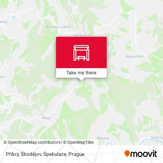 Příkrý, Škodějov, Špekulace map