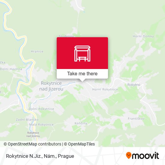 Rokytnice N.Jiz., Nám. map