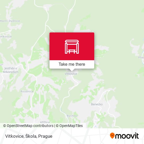 Vítkovice, Škola map