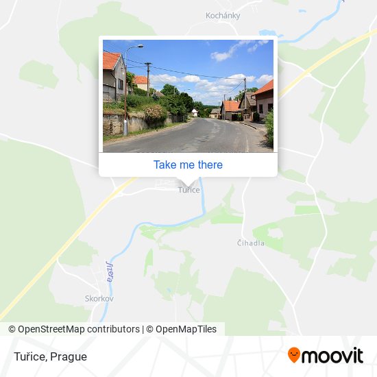 Tuřice map