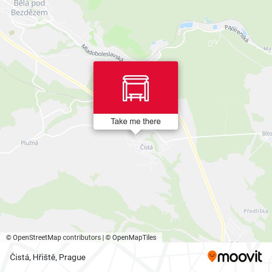 Čistá, Hřiště map