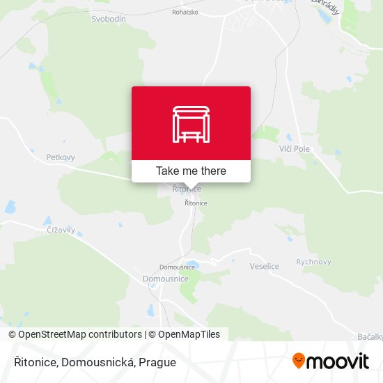 Řitonice, Domousnická map