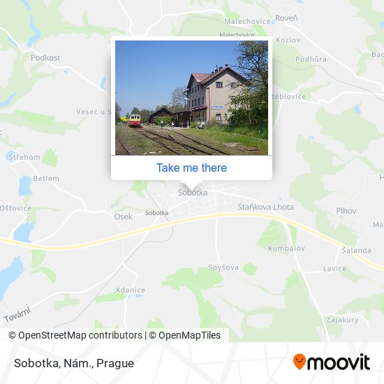 Sobotka, Nám. map