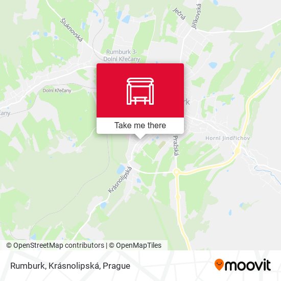 Rumburk, Krásnolipská map