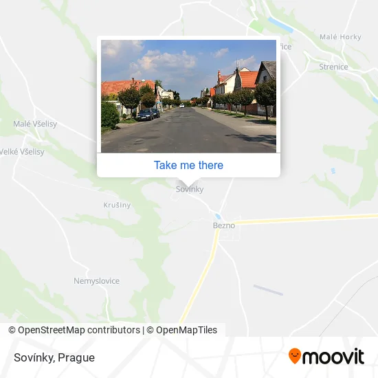 Карта Sovínky