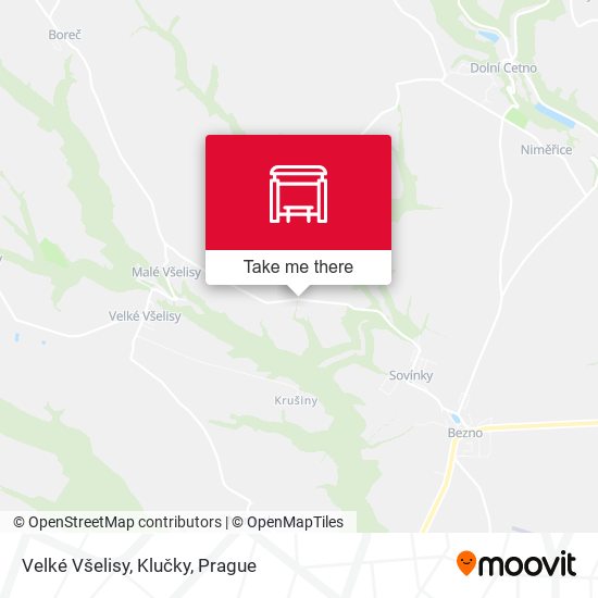 Velké Všelisy, Klučky map