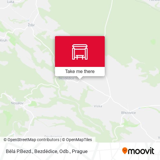 Bělá P.Bezd., Bezdědice, Odb. map