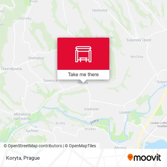 Карта Koryta