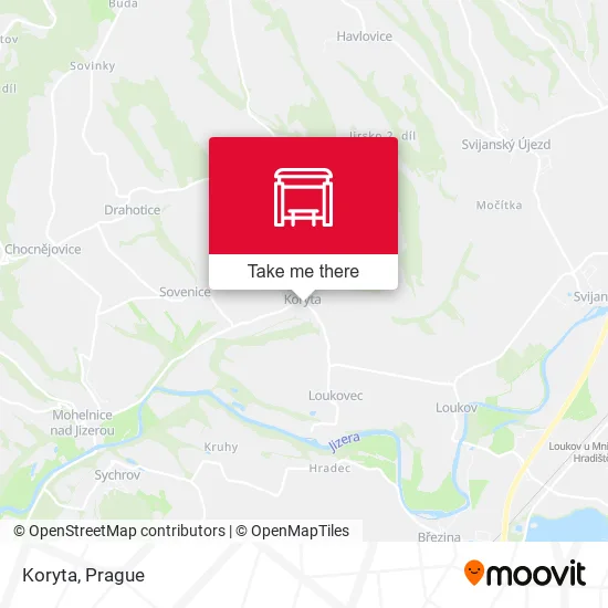 Карта Koryta