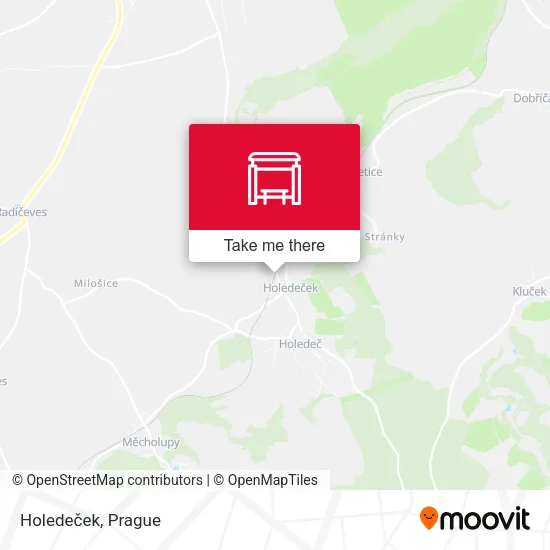 Карта Holedeček