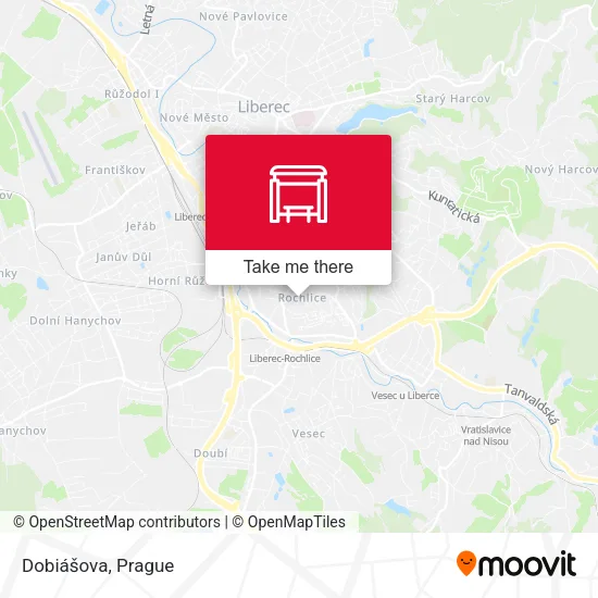 Карта Dobiášova