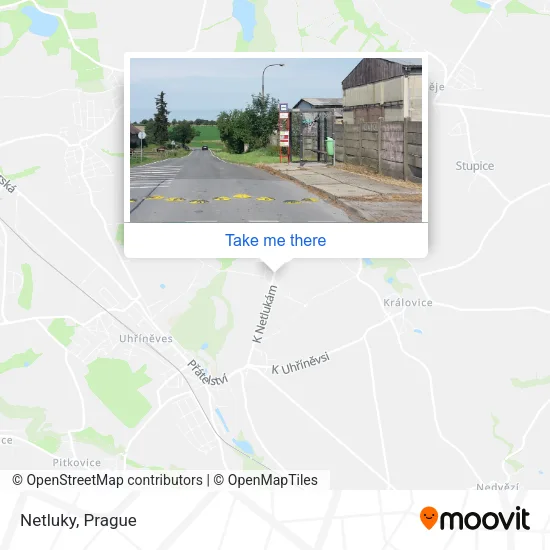 Netluky map