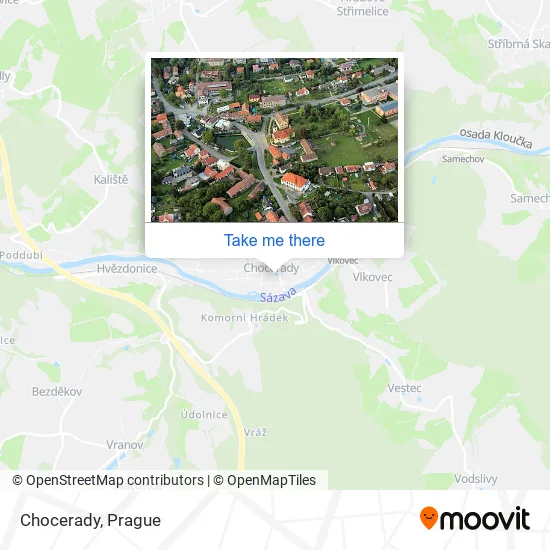 Карта Chocerady