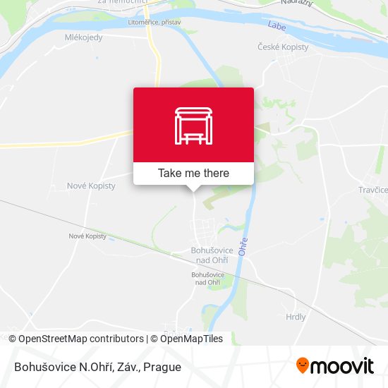 Bohušovice N.Ohří, Záv. map