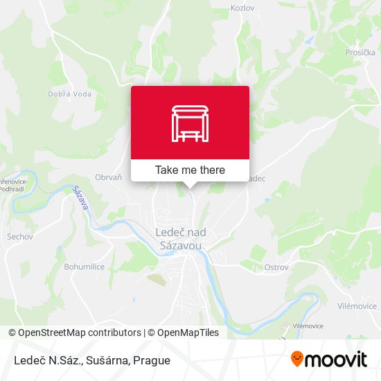 Ledeč N.Sáz., Sušárna map