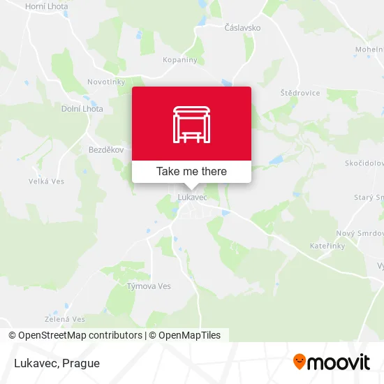 Карта Lukavec