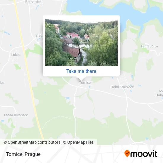 Карта Tomice