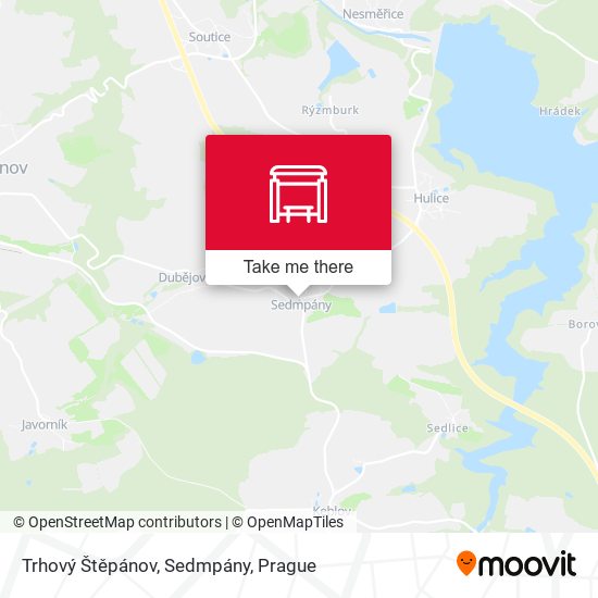 Trhový Štěpánov, Sedmpány map