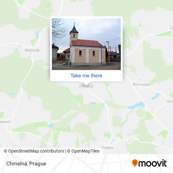 Карта Chmelná