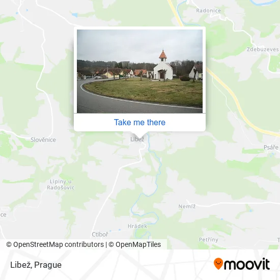 Карта Libež