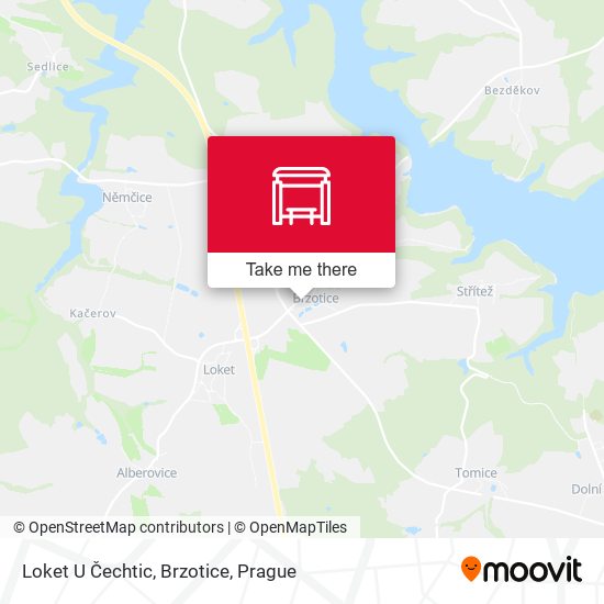 Loket U Čechtic, Brzotice map