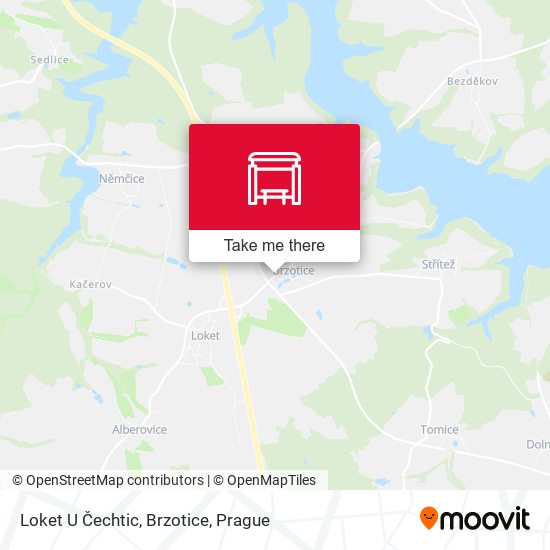 Loket U Čechtic, Brzotice map