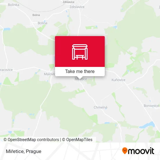 Miřetice map