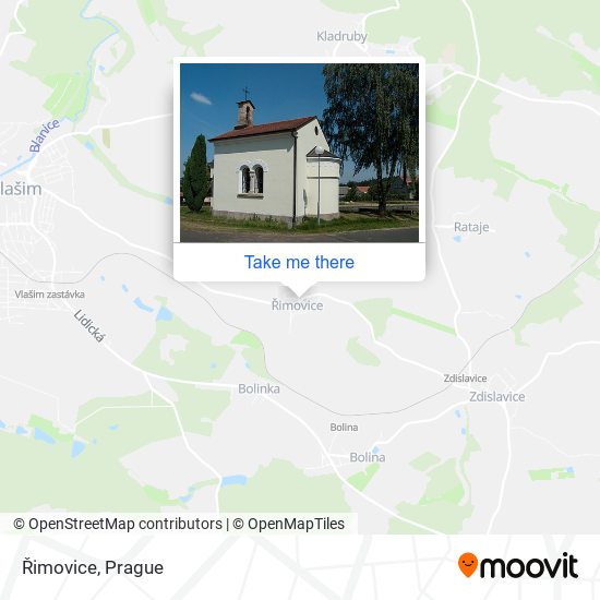 Карта Řimovice