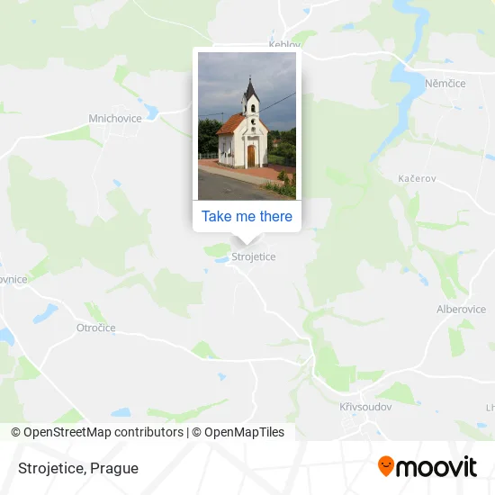 Карта Strojetice