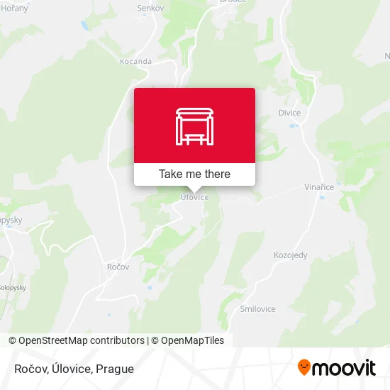Карта Ročov, Úlovice